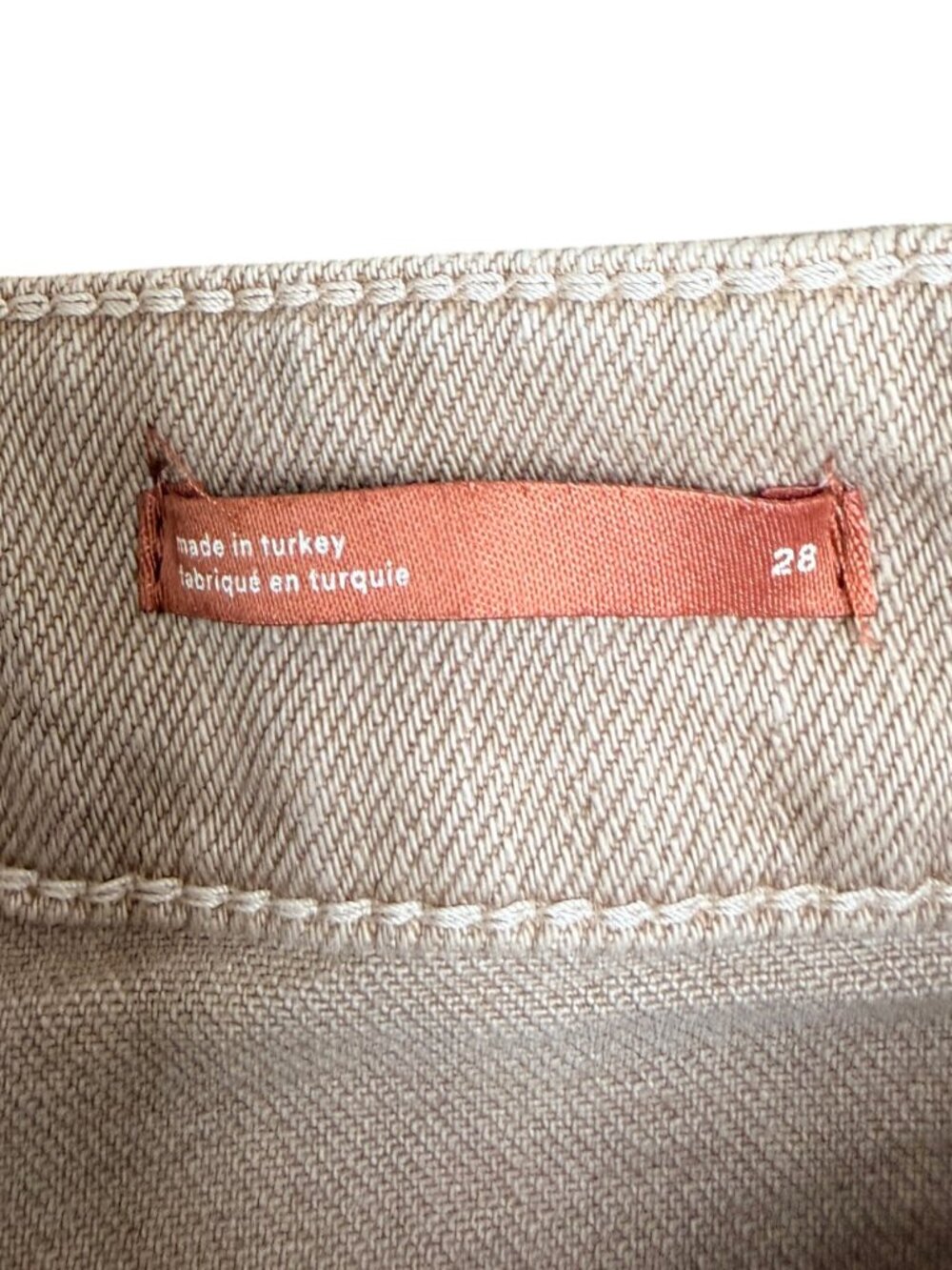 PILCRO Anthropologie The Vintage Straight Jeans Raw Hem | Size 28 - Picture 6 of 10